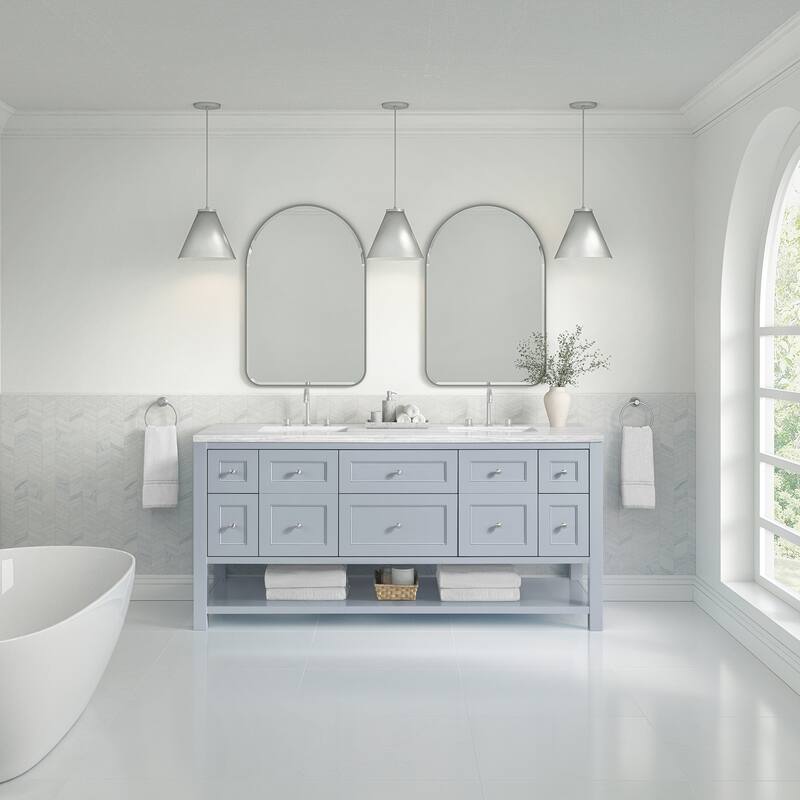 James Martin Vanities 330-V72-3AF Breckenridge 72" Free Standing