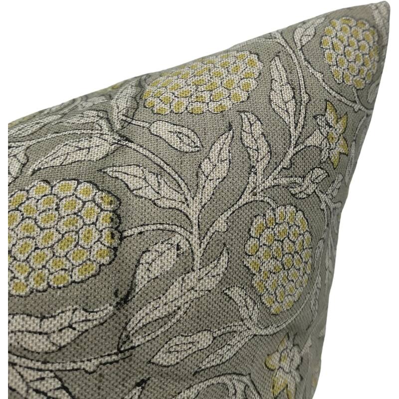 Fabdivine Linen Indoor Sofa Block print pillow Cover