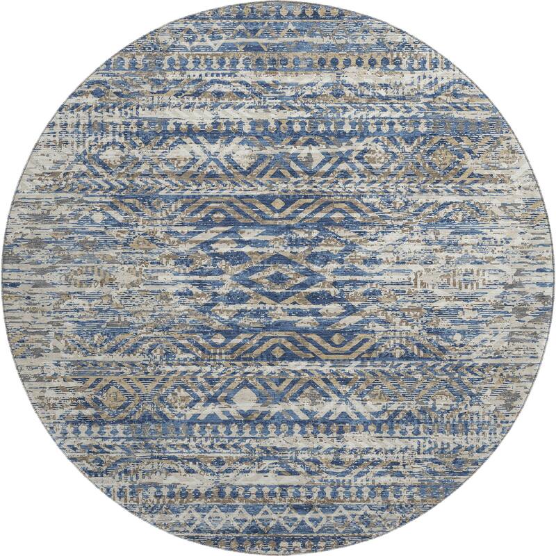 Premium Washable Super Soft Modern Global Mayfield Rug