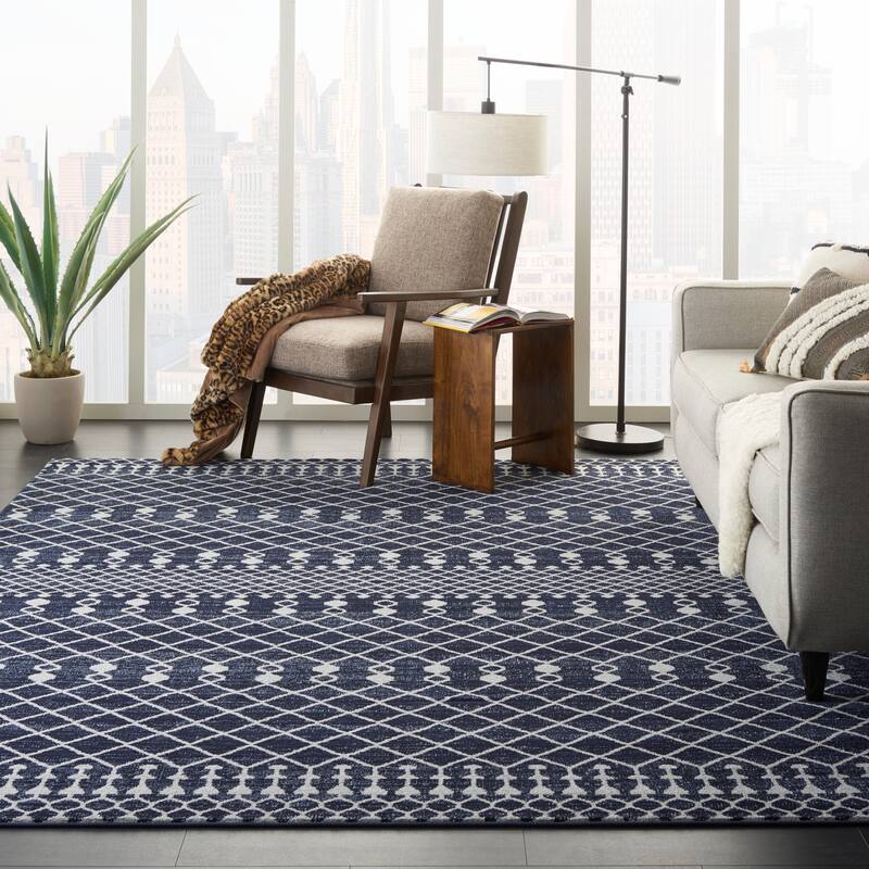 Carson Carrington Drafsen Boho Moroccan Area Rug