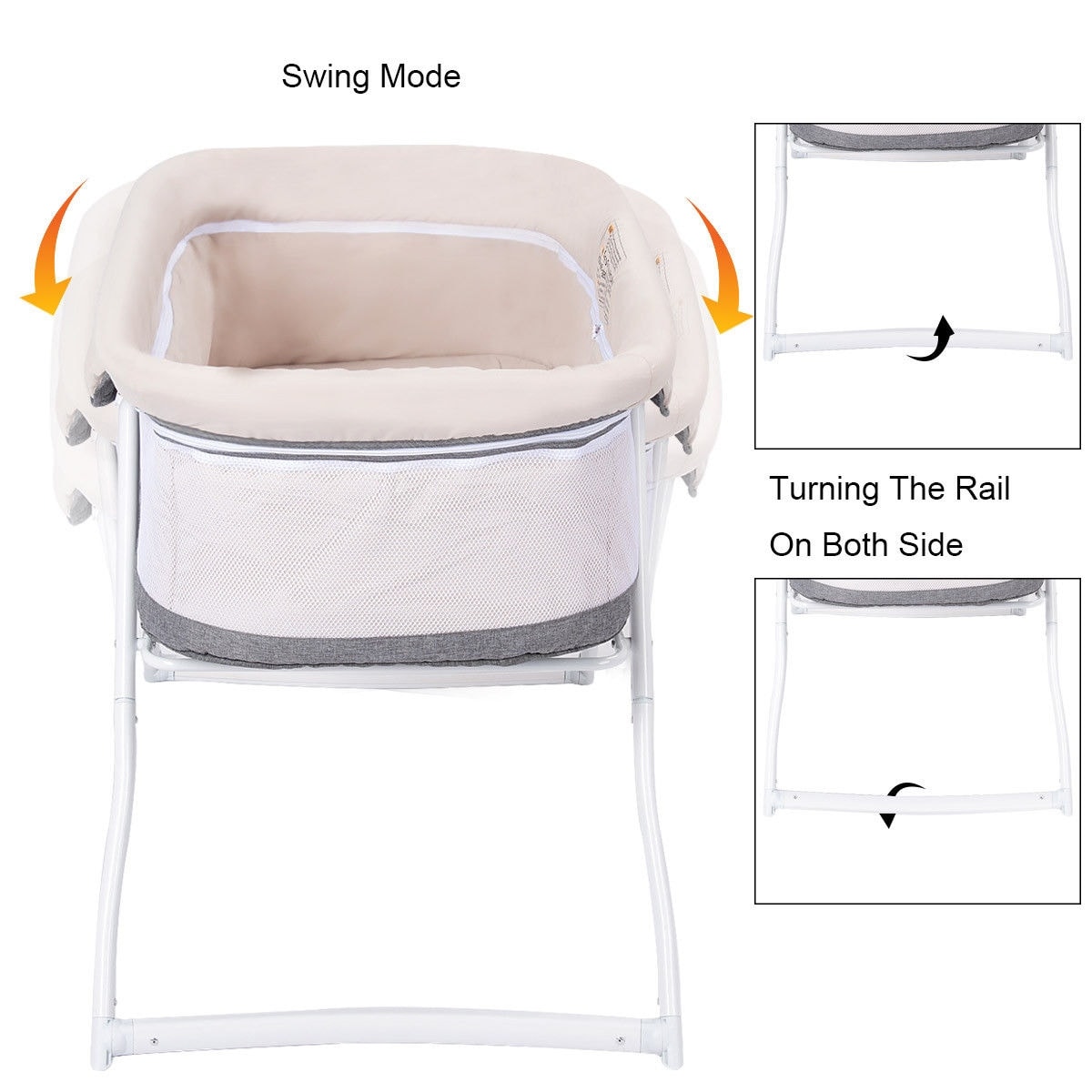 baby joy rocking bassinet