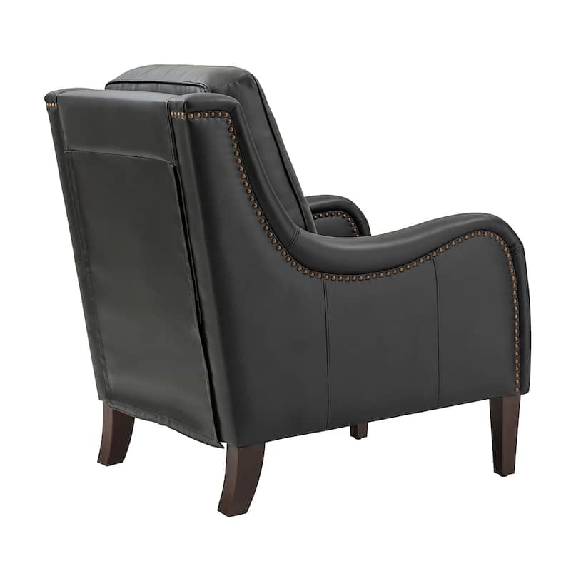 Pascual Comfy Living Room Armchair Set Of 2 with Solid Wood Legs
