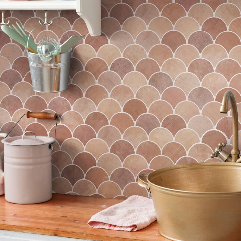 Merola Tile Scala Cotto 12-1/8" x 12-1/8" Porcelain Floor and Wall Tile
