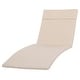 preview thumbnail 45 of 79, Salem Outdoor Cushion Set for Chaise Lounge - Cushions only (Set of 2) by Christopher Knight Home. - 79.25"L x 27.50"W x 1.50"H