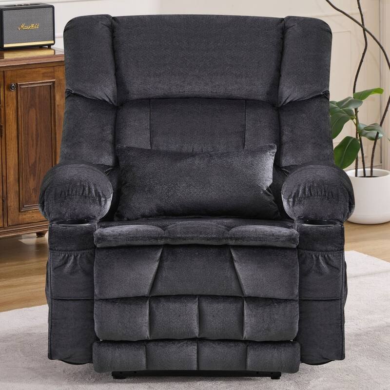 Dual Motor Large Power Lift Recliner Chair with Knead the Waist and Heat