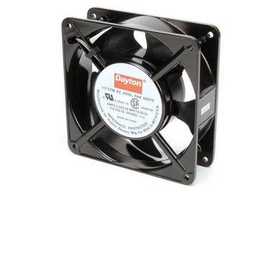 Dayton Axial Fan,Square,4-11/16" H,117 CFM 6KD75 - 1 Each