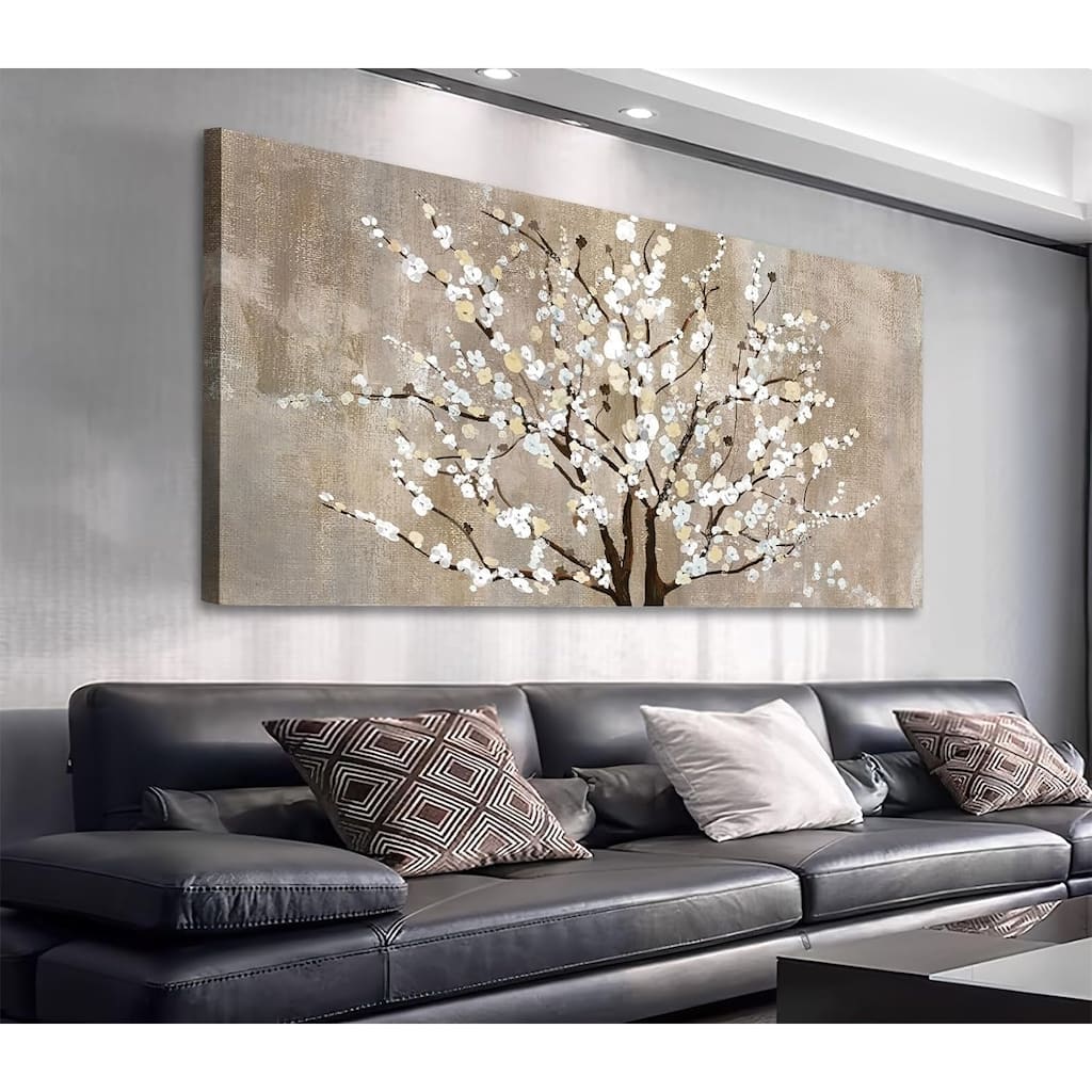 Wall Decor Abstract Elegant Floral Canvas Prints Artwork