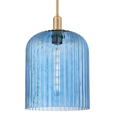 Innovations Lighting 716-1S-G559-12BL Bridal Veil 12" Wide Pendant