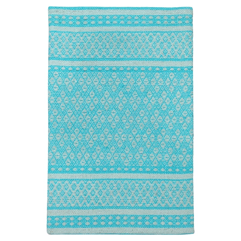 Woven Cotton Anti Fatigue Cushioned Kitchen | Doormat | Bathroom 18" x 30" Mats With Foam Backing Anti Slip - 18''x30''