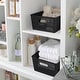 preview thumbnail 19 of 44, Simplify 4 Pack Slide 2 Stack It Storage Tote Baskets