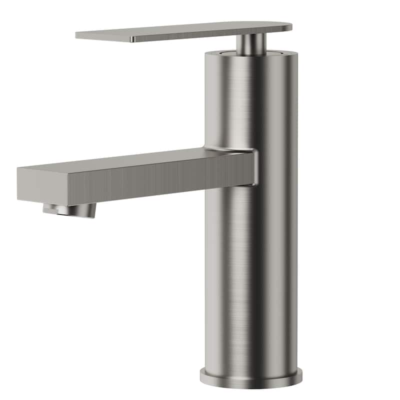 Single Lever Handle Bathroom Sink Faucet Single Hole Basin Faucet