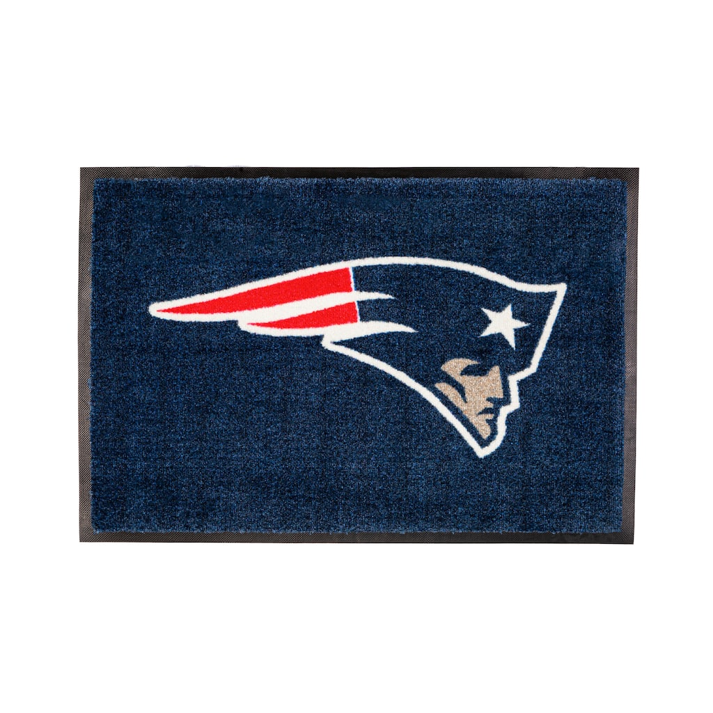 Nylon Indoor/Outdoor Entryway Door Mat, New England Patriots