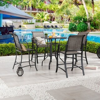 Patio Festival 4-Person Bar Height Dining Set