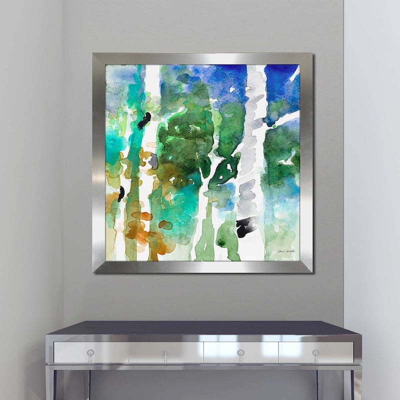 "Up to the Northern Skies II (Square)" Print on Acrylic
