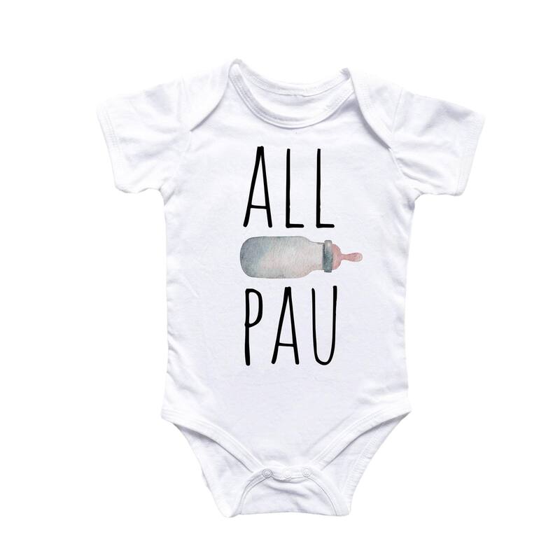 All Pau Hawaii - Baby Boy Girl Clothes Infant Bodysuit Funny Cute Newborn - Blue - 0-3M