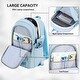 preview thumbnail 3 of 16, Backpacks 15.6 Inch College Backpack Elementary Middle High School Bag Large Cute Bookbags Anti Theft Travel Back Pack