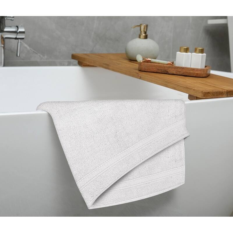A1HC Bath Towel Set, 500 GSM Duet Technology 100% Ring Spun Cotton, Oeko-Tex Green Certified, Ultra Soft, Quick Dry