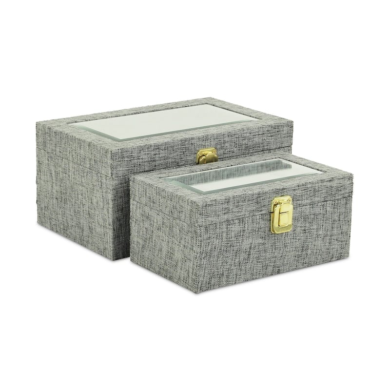 Canter Isle Linen Decorative Box Set