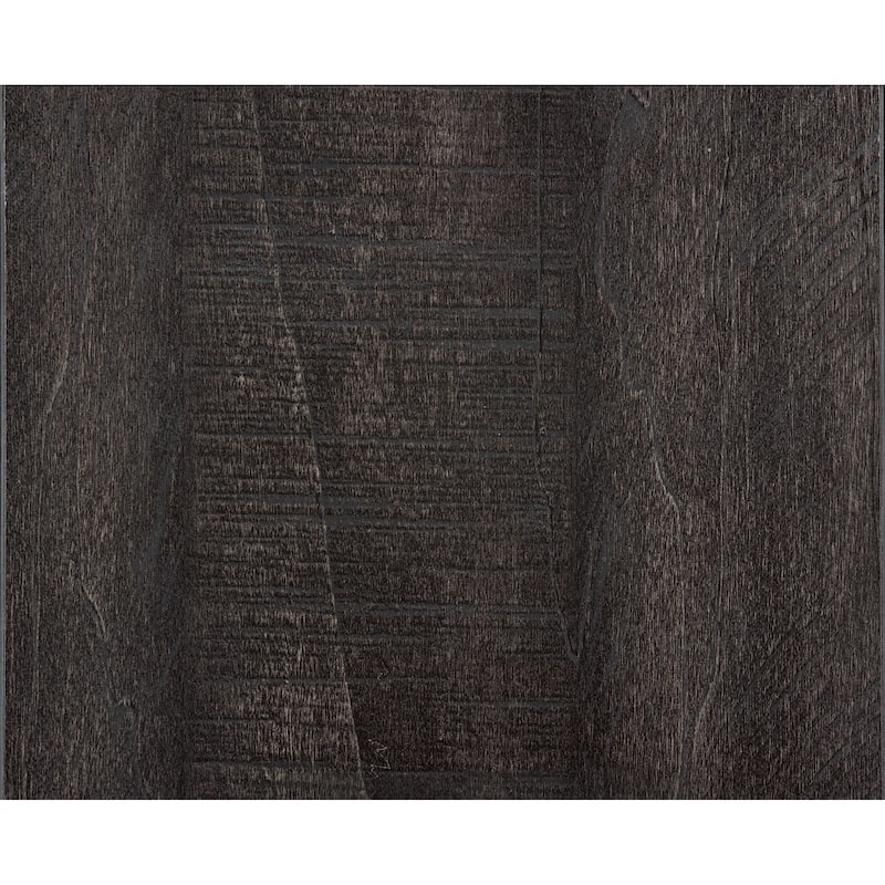Contemporary Style Bedroom Nightstand Natural Wood Grain Look Two Tone Bed Side Table Faux Wood Veneer - Multicolor