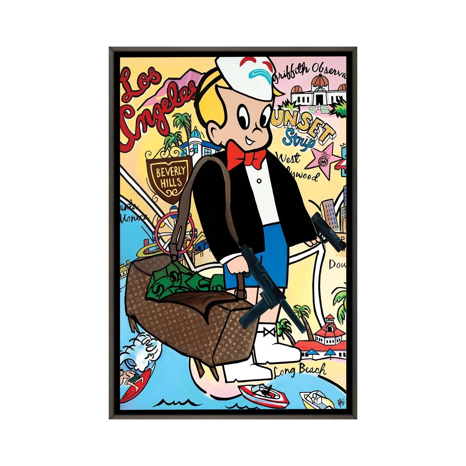 Sinister Monopoly - Canvas Prints & Wall Art