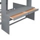 preview thumbnail 13 of 12, Multifunctional Design Loft Bed with Ladder, Wardrobe, Desk and Bookshelves, Full size, Grey