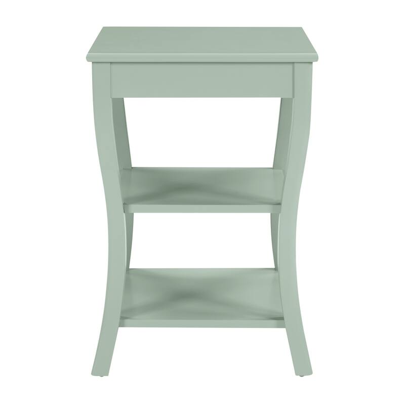 Golden Side Square Table