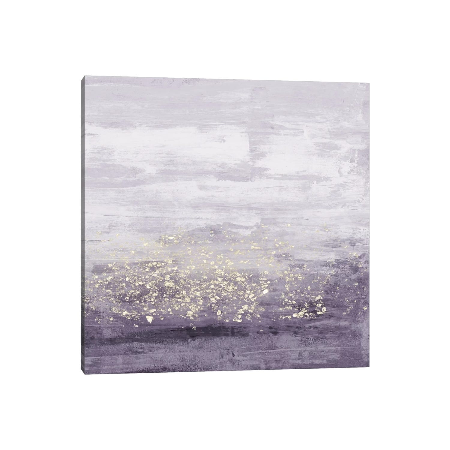 iCanvas 'Amethyst Glitter I' by Jennifer Goldberger Canvas Print