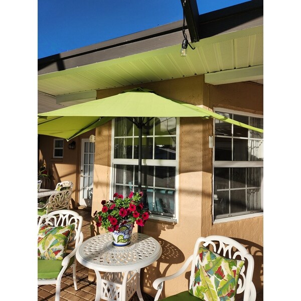 Cast Iron Half Umbrella Base 17.7 Inch Diameter by Trademark Innovations  On Sale Bed Bath  Beyond 16180845