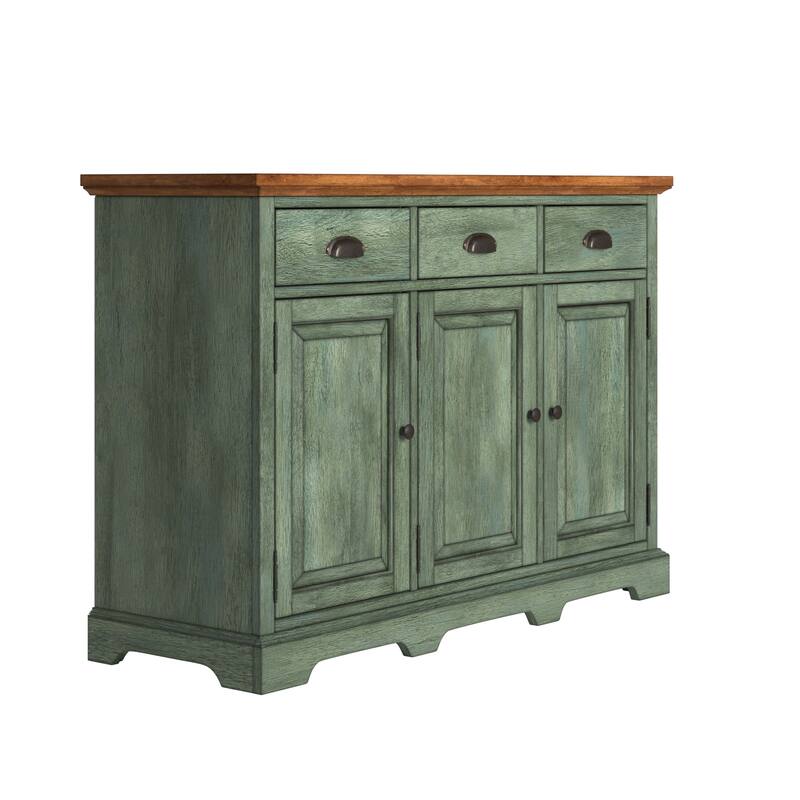 Eleanor Wood Cabinet Buffet Server by iNSPIRE Q Classic - Antique Sage Green