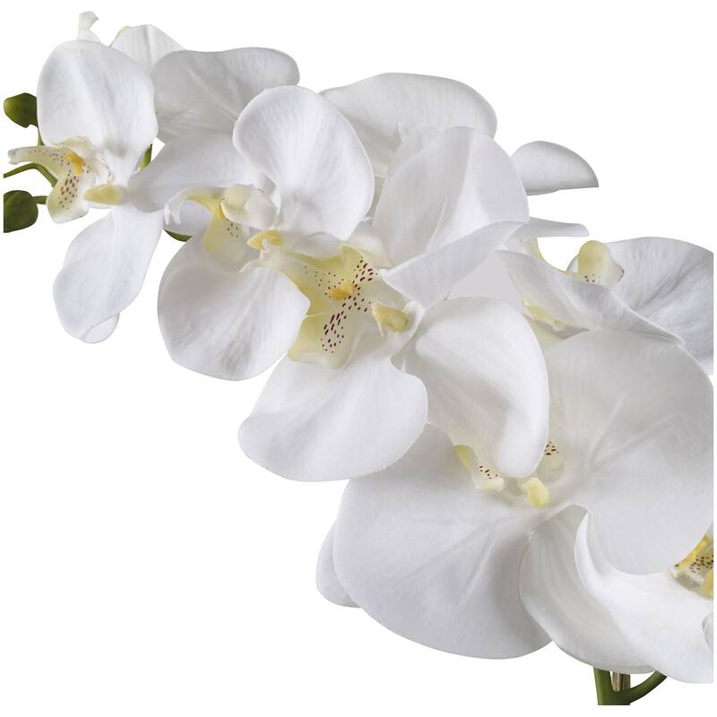 Uttermost 60178 Cami Orchid 24" Tall Ceramic Faux Flora Planter