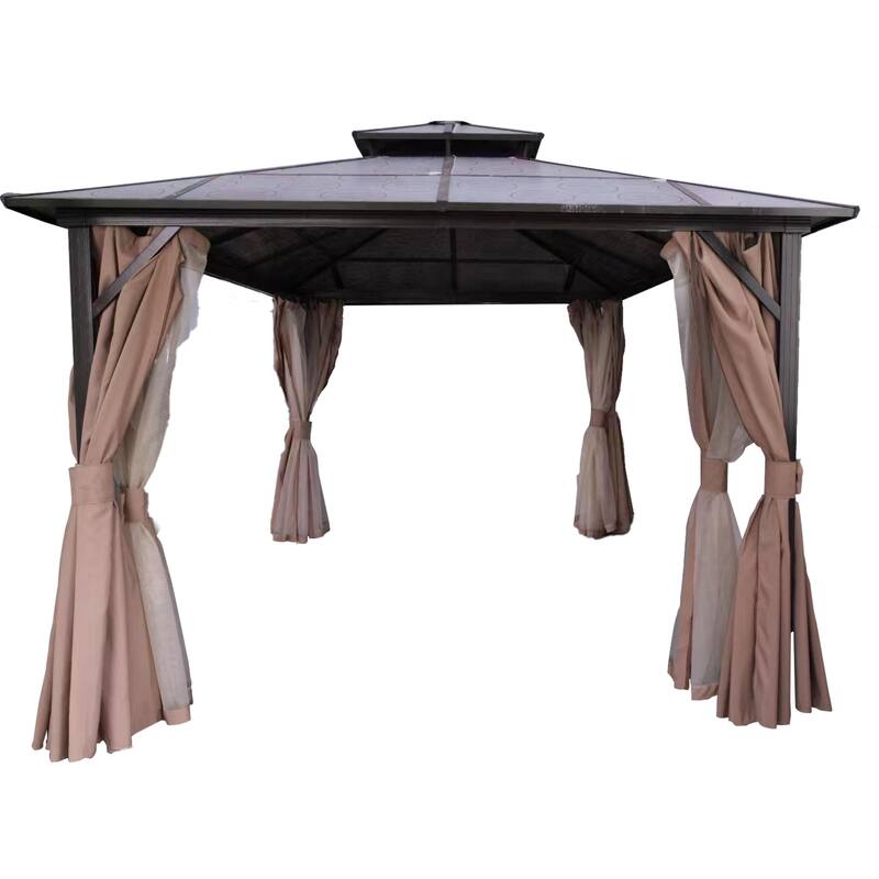 ALL-aluminum double-top sun canopy
