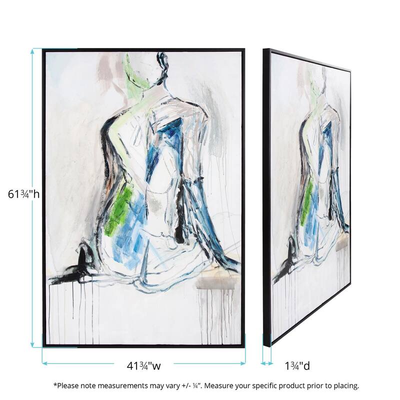 Glamour Pose Hand Painted Original Art