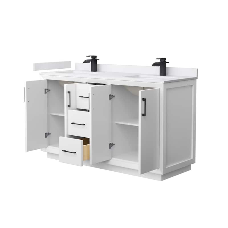 Wyndham Collection WCF414160D-VCA-UNSMXX Strada 60" Free Standing
