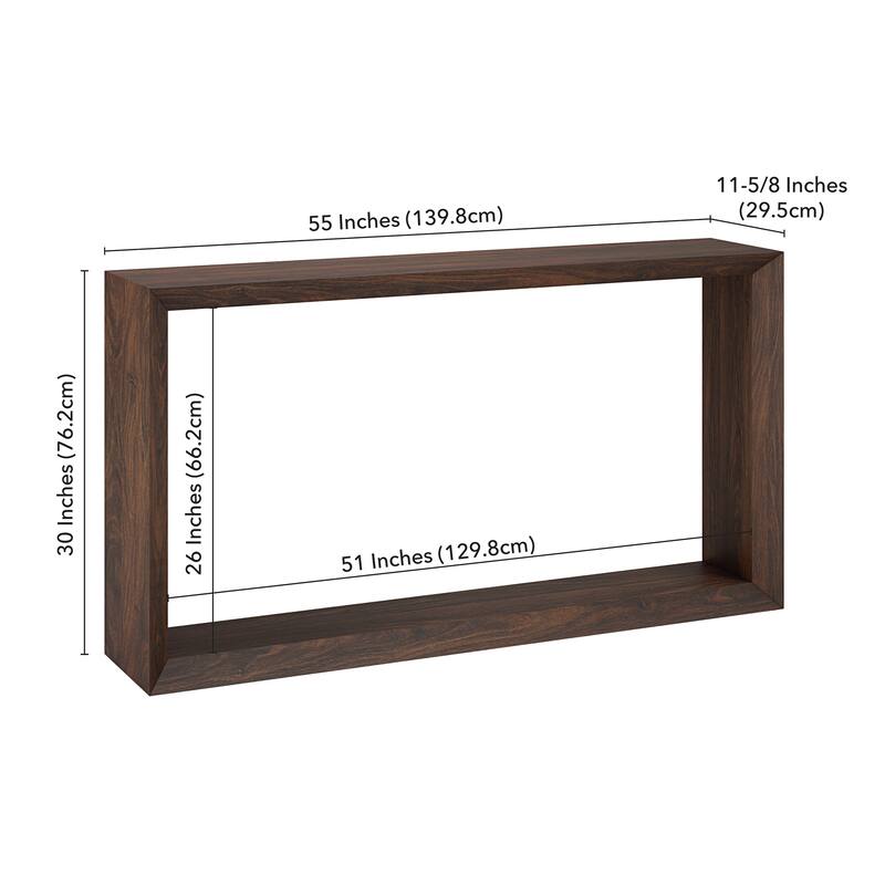 Osmond 55" Wide Rectangular Console Table