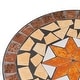 preview thumbnail 16 of 68, Indoor/Outdoor Turkish Mosaic Tile Side Table and Plant Stand