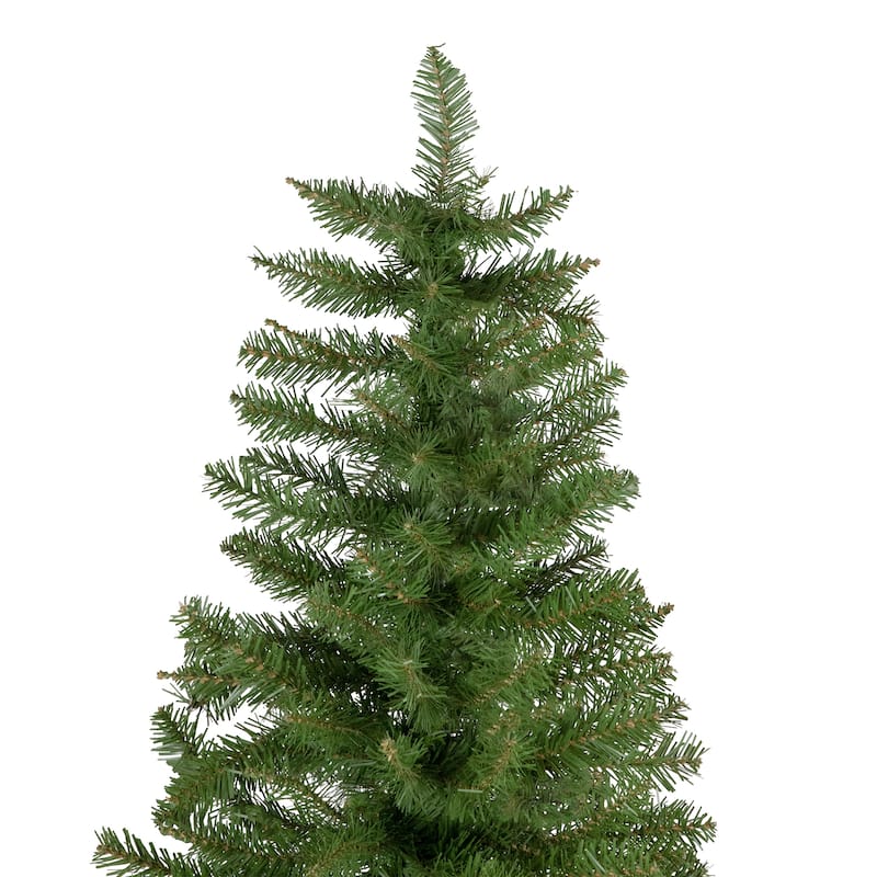 7.5' Silver Lake Fir Pencil Artificial Christmas Tree Unlit