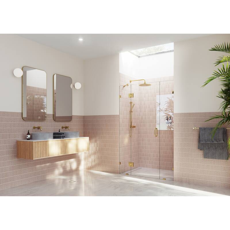 Glass Warehouse GHF-53.75 Stellar 78" High x 53-3/4" Wide Hinged