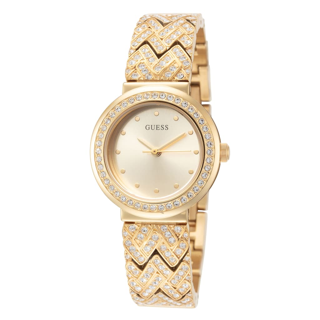 Guess Women's Treasure 28mm Quartz Watch GW0476L2 - Gold-Tone - One Size