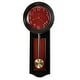 preview thumbnail 1 of 0, Howard Miller Alexi Rustic, Farmhouse Chic, Bold and Vibrant, Transitional Style Wall Clock with Pendulum, Reloj De Pared