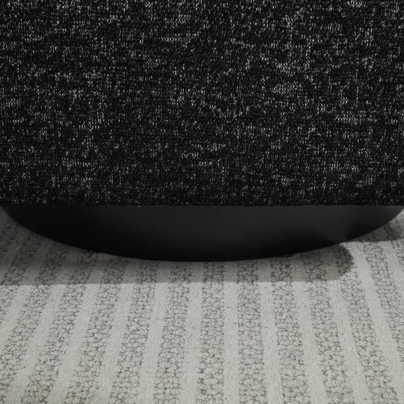 Swivel Accent Chair with Thick Cushions, Round Accent Single Sofa Chair, 360 Degree Club Chair Lounge Armchair