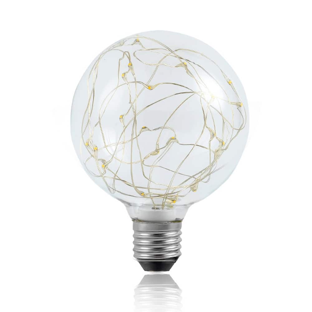 LED Fairy Light Bulb Outdoor Home Decor Garden Globe Lamp - Transparent ...