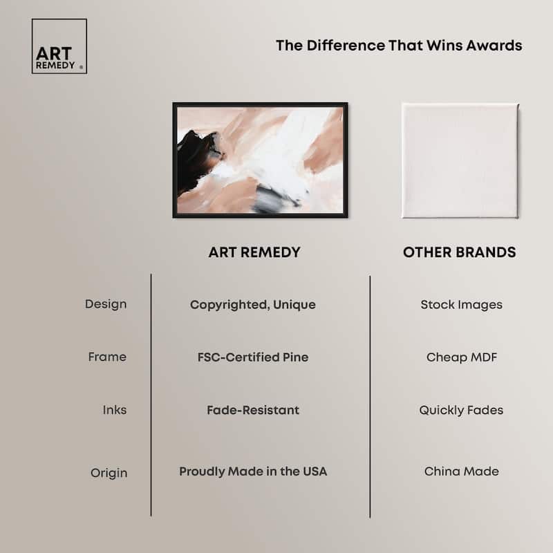 Swirls of Cream I Canvas by Art Remedy
