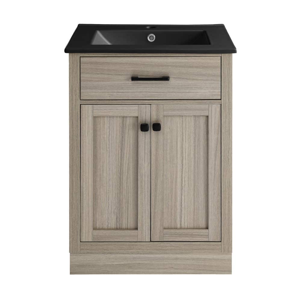 Swiss Madison SM-BV432MB Burdon 24" Free Standing Single Basin Vanity