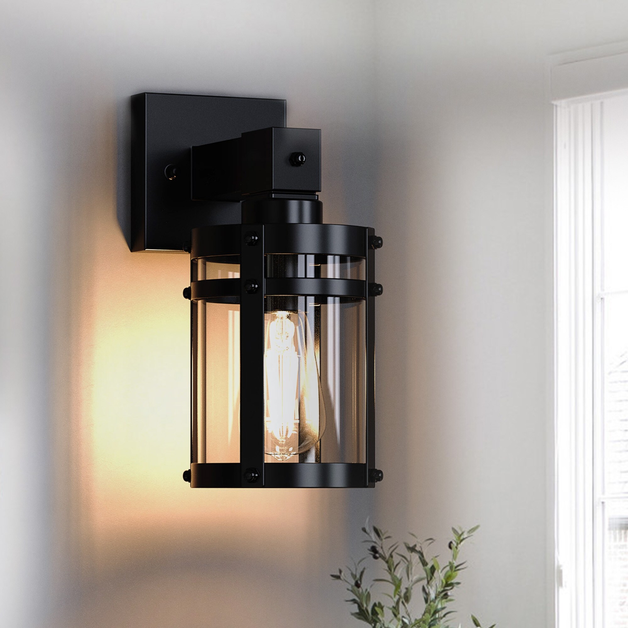 Rustic farmhouse sales wall sconces