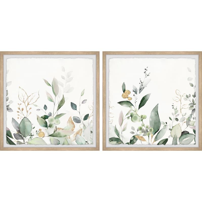 New Leaves Diptych