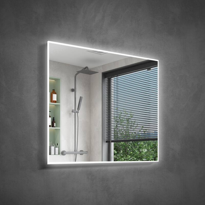 Modern Wall Mounted LED Bathroom mirror