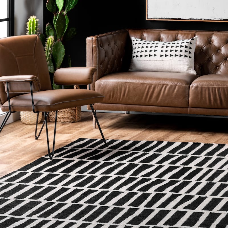 Nuloom Roxane Contempoary Striped Area Rug