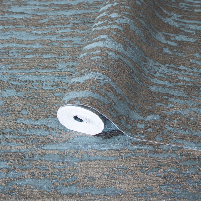 Urban Chic Metallic Accent Modern Abstract Wallpaper