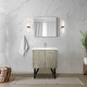preview thumbnail 35 of 54, Lancy 24 in W x 20 in D Rustic Acacia Bath Vanity and Cultured Marble Top