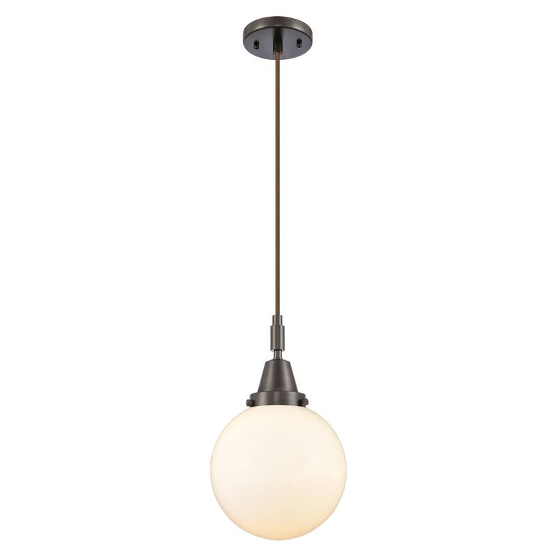 Innovations Lighting 447-1P-G201-8 Beacon 8" Wide Mini Pendant with